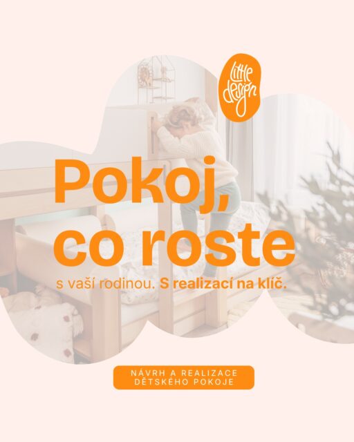 Naše mnoha lety i zkušenostmi prověřená služba, která je tou nejsnazší cestou k rostoucímu pokojíčku. 🧡 ➡️ Přijedeme, zaměříme si prostor, vyslechneme Vaše přání. ➡️ Vymyslíme, navrhneme, zkonzultujeme. ➡️ Připravíme a zajistíme kompletní realizaci na klíč. Na Vás zbyde jen ta nejkouzelnější část: Společně s dětmi nový pokojíček zabydlet a sdílet tu velikou radost! ✨ . . . #littledesign #littledesigncz #detskypokoj #rostoucinabytek #navrhpokojicku